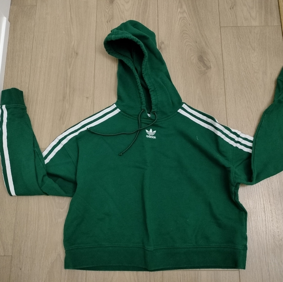 Adidas Cropped Hoodie - Picture 2 of 4